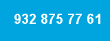 932 875 77 61 932 875 77 61